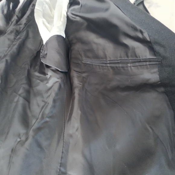 Pronti-Uomo Couture 100 Percent CASHMERE Black Blazer Jacket L - Picture 11 of 15